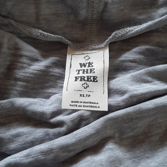 💙 LAST 1! Free People Astrid Burnout Tee - Picture 9 of 9